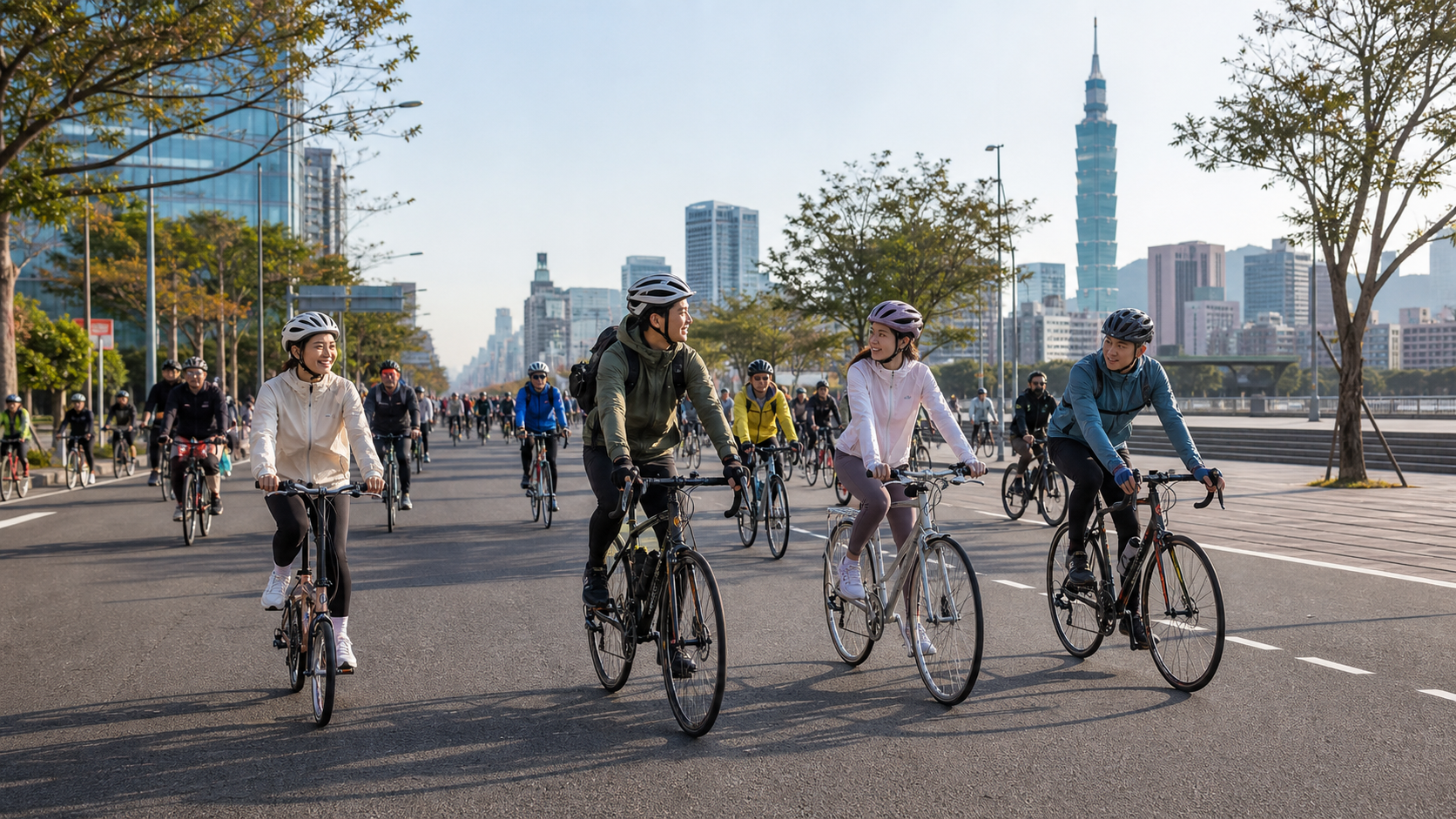 台北市自行車嘉年華：都市騎乘活動的參與心得