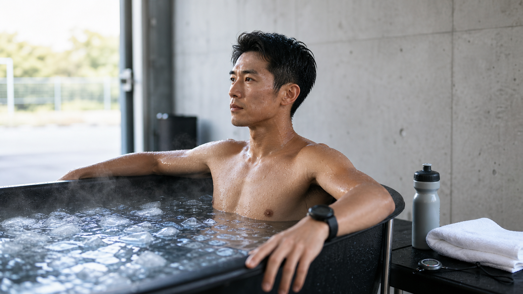冷水浴恢復：10°C冷浴的持續時間與消炎效益研究