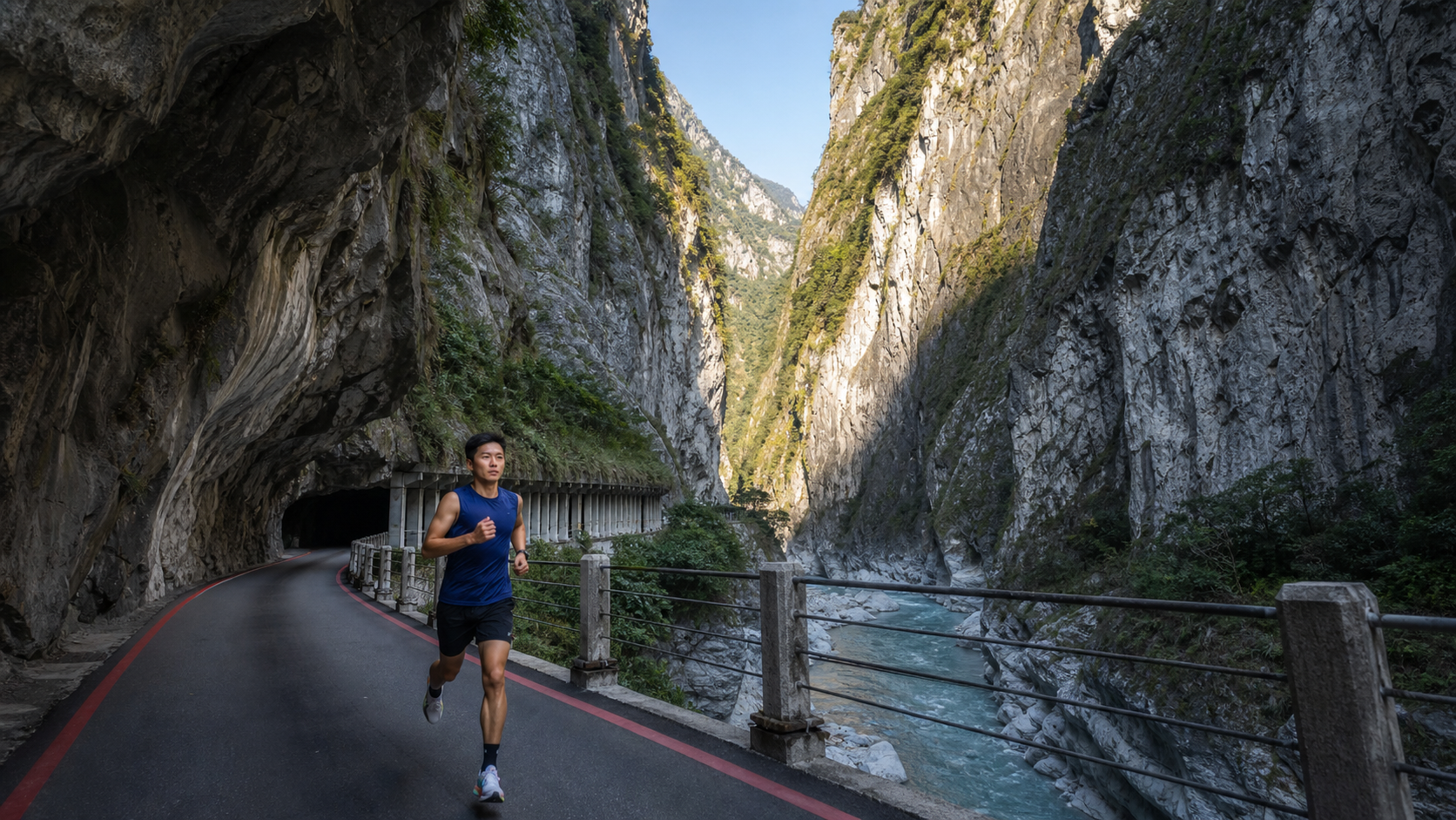 太魯閣峽谷馬拉松的心理挑戰:峽谷壓迫感與景觀激勵的平衡