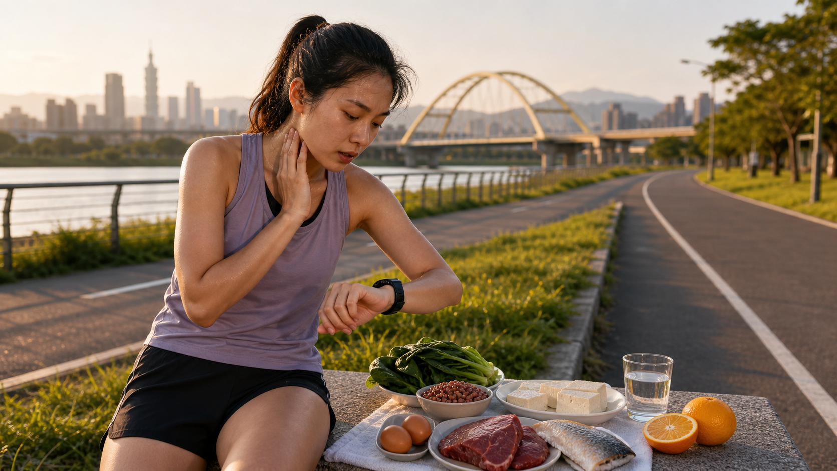 跑者貧血的識別與飲食介入:女性跑者的鐵質管理