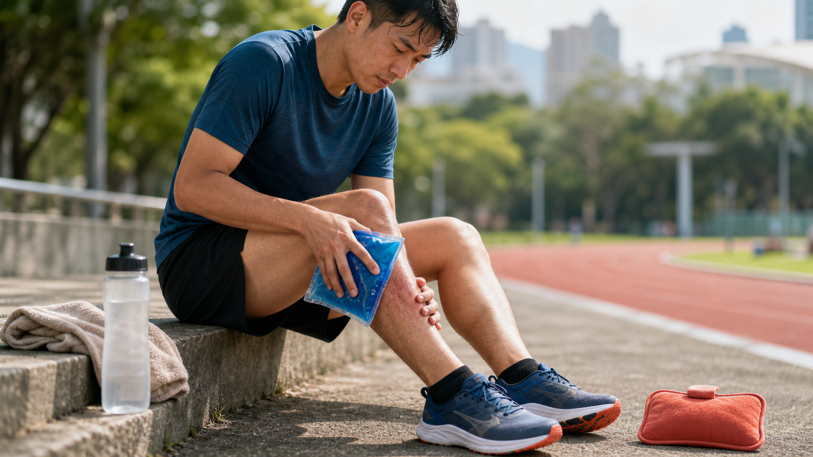 跑步後的冰敷 vs 熱敷：不同傷害類型的正確選擇