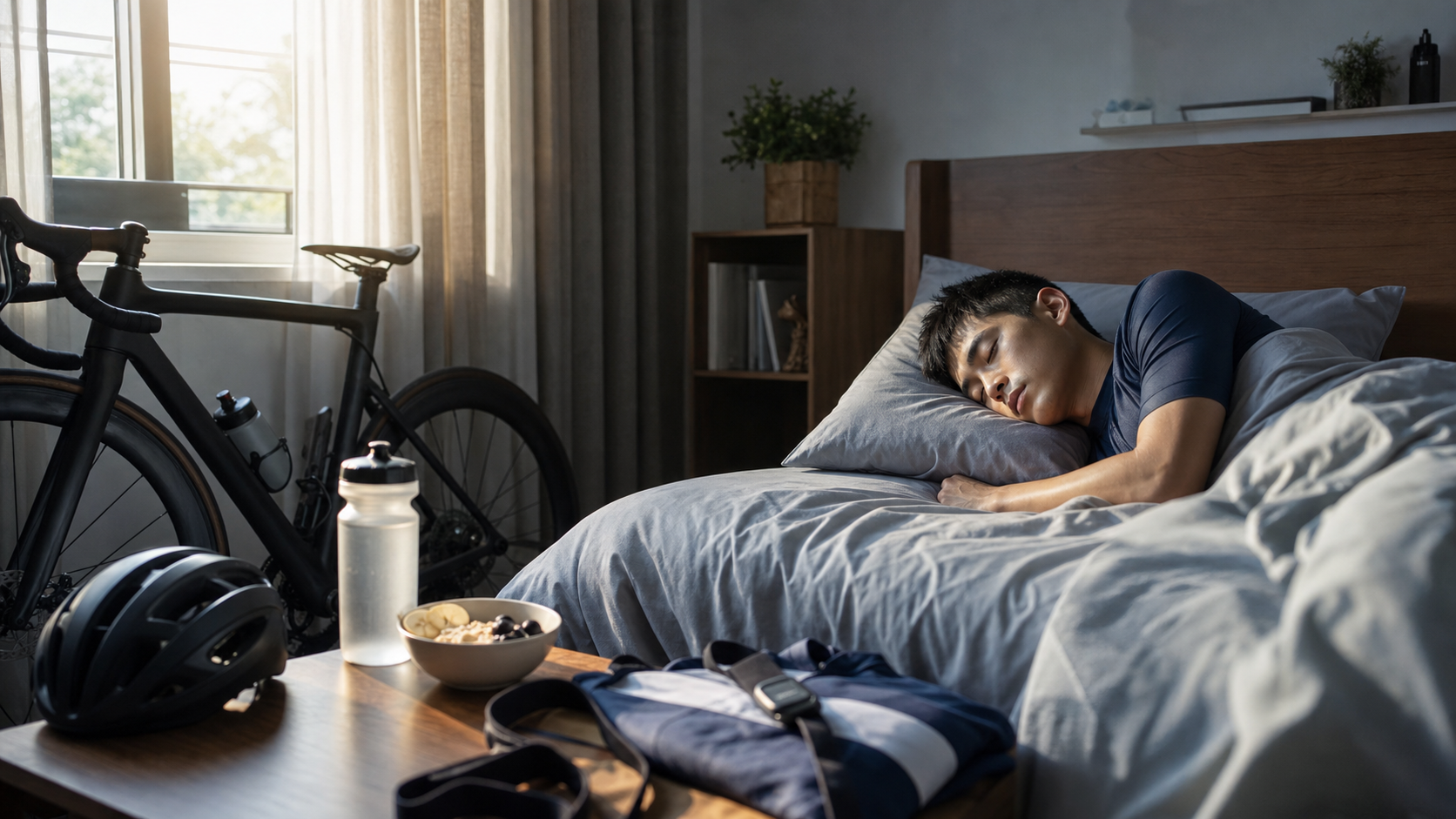 수면의 질이 자전거 훈련 적응에 미치는 영향: 깊은 수면과 성장호르몬 분비의 관계