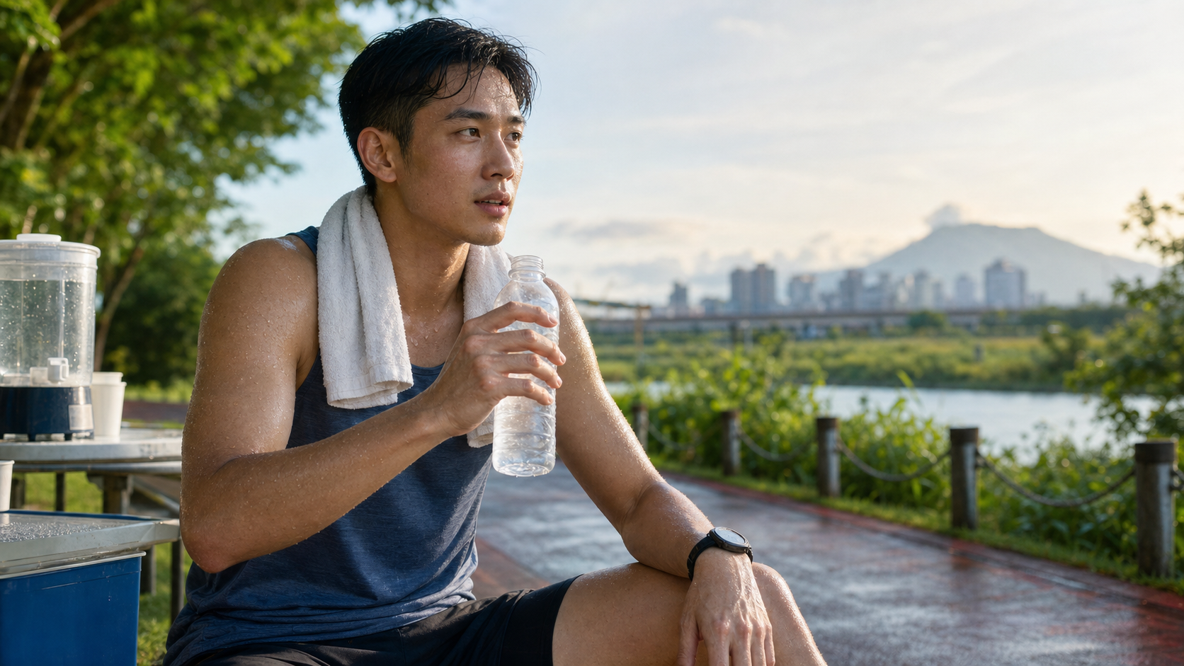 跑者的水合管理：每小時水分流失計算與補充策略