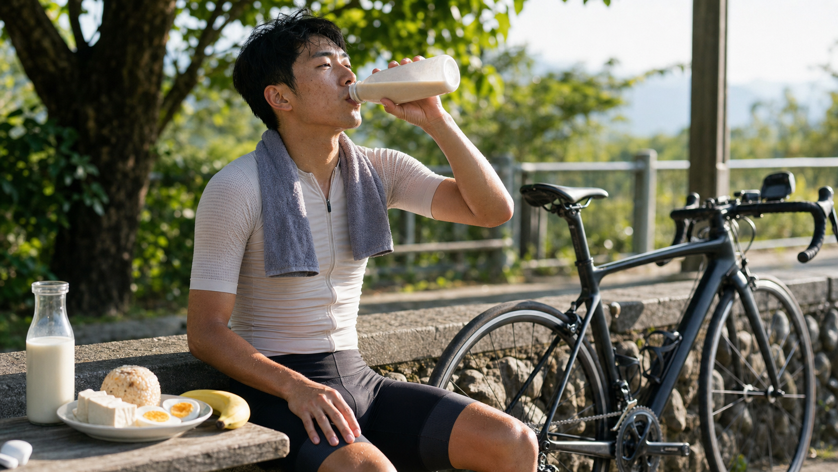 運動後蛋白質合成窗口：騎乘後 30 分鐘補充的肌肉修復效益