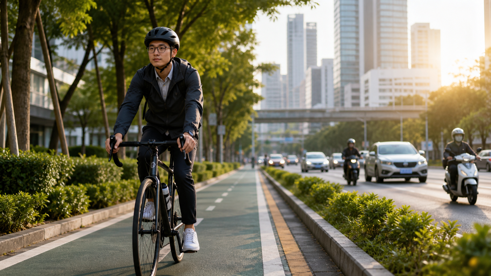Cycling and the Environment: Calculating the Carbon Emission Benefits of Choosing a Commuter Bike Over Cars and Scooters