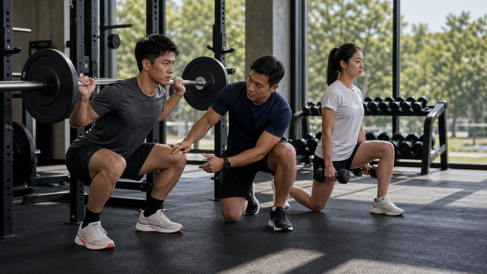 ランナーの大腿四頭筋トレーニング:スクワット、ランジのランニング特異的デザイン
