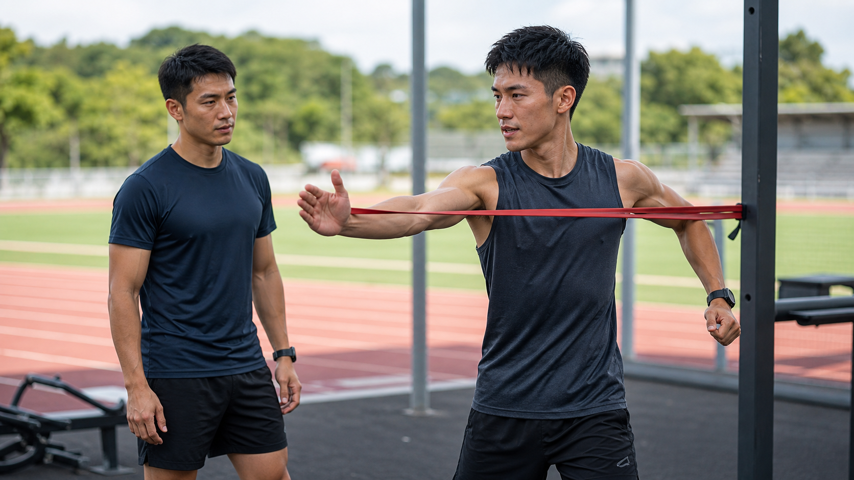 ランナーの上肢トレーニング：腕振りの効率と肩甲骨の安定性の重要性