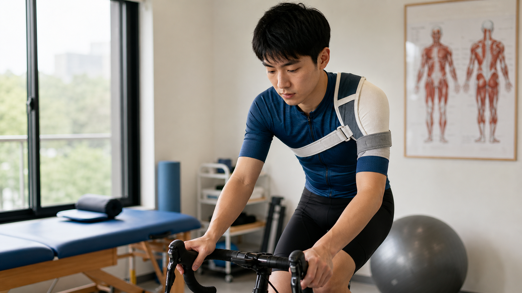 자전거 골절 후 재활 계획: 쇄골, 손목 골절 후 복귀 훈련 일정