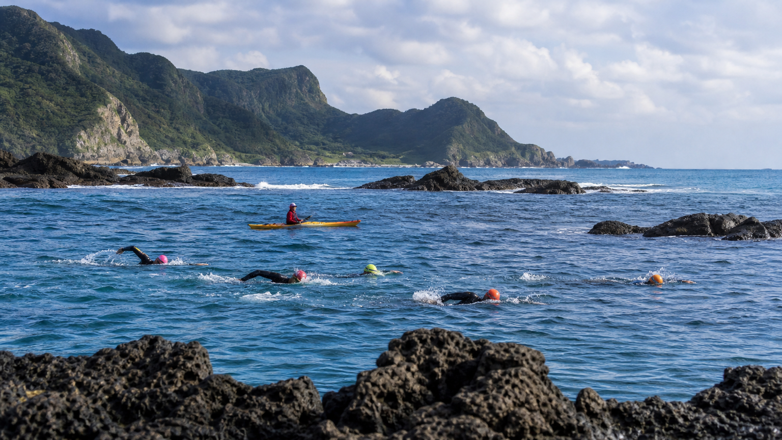 東北角開放水域訓練場景：浪況、水溫與安全規範