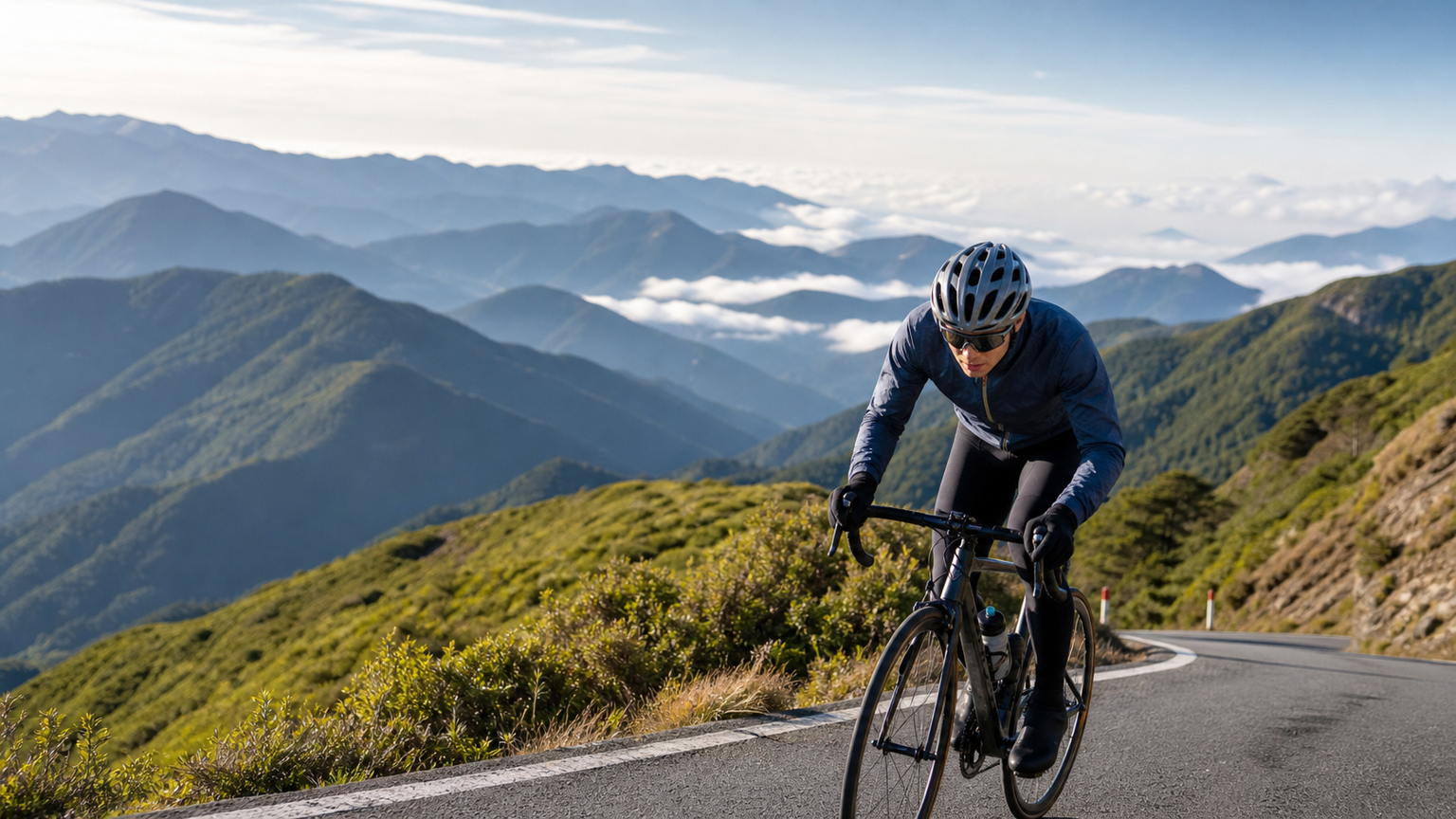 Riding Around Taiwan's 100 Peaks: Climbing Adjustments for High-Altitude Cold and Low Pressure