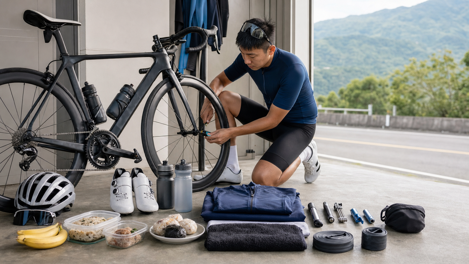 Liste de préparation pré-course pour les cyclistes amateurs : planification sur 72 heures de l'équipement, de l'alimentation et du mental