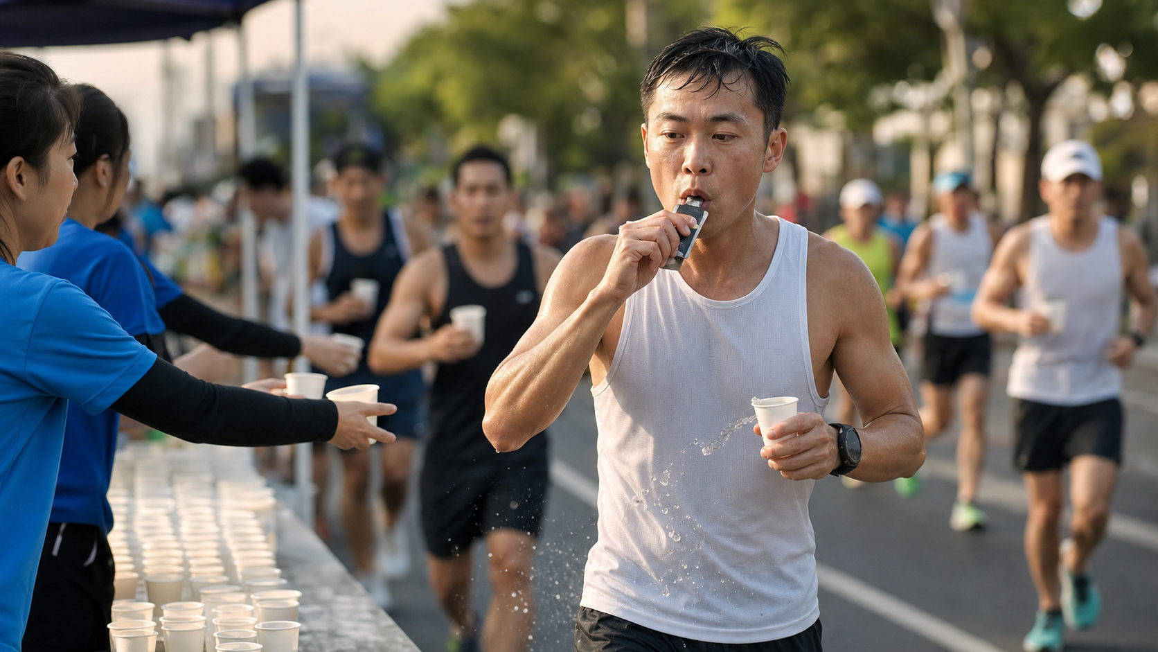 半马比赛日的补给:21K 中是否需要补给凝胶