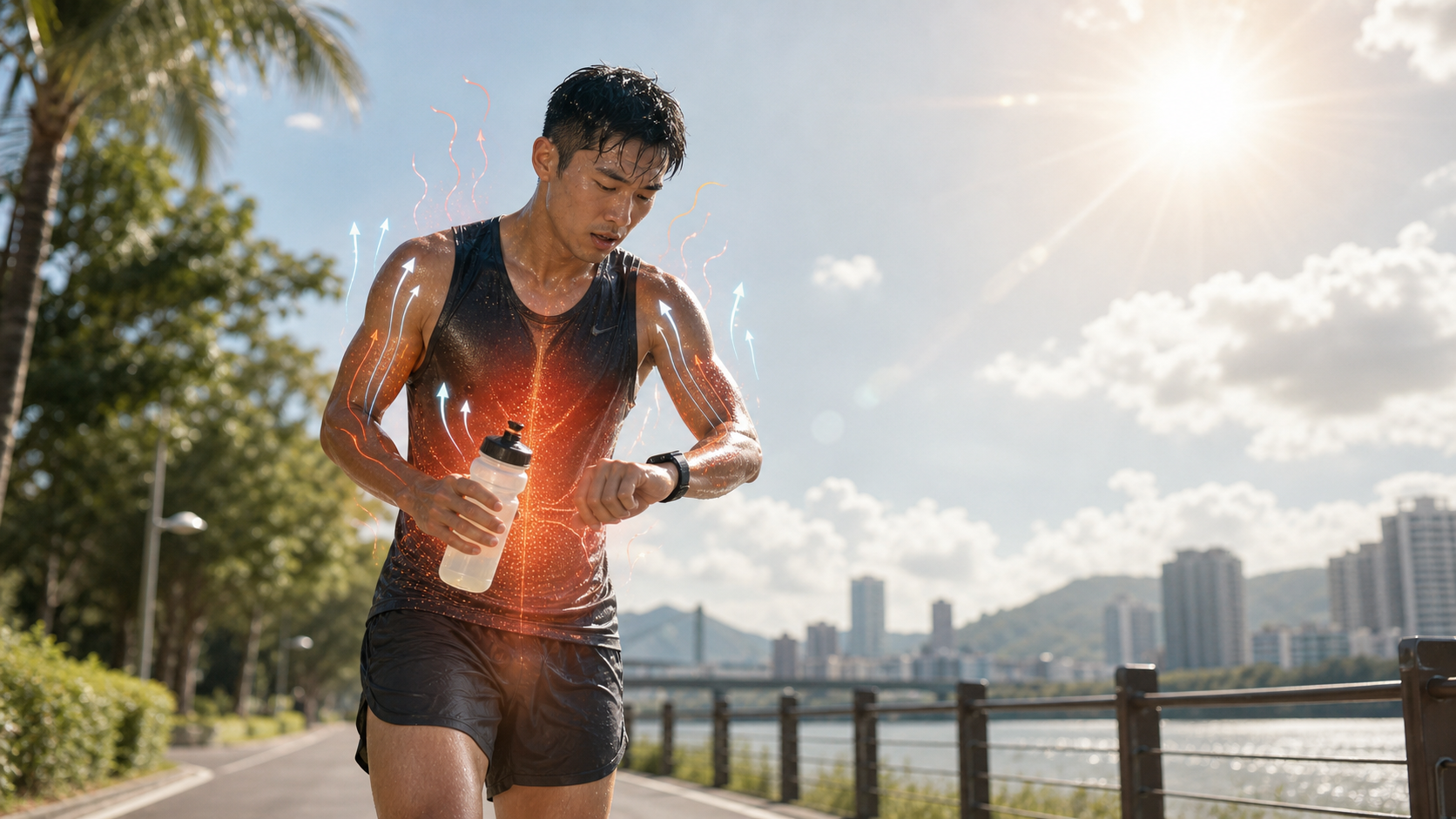 ランニングの核温調節:台湾夏季の高温下における熱平衡メカニズム