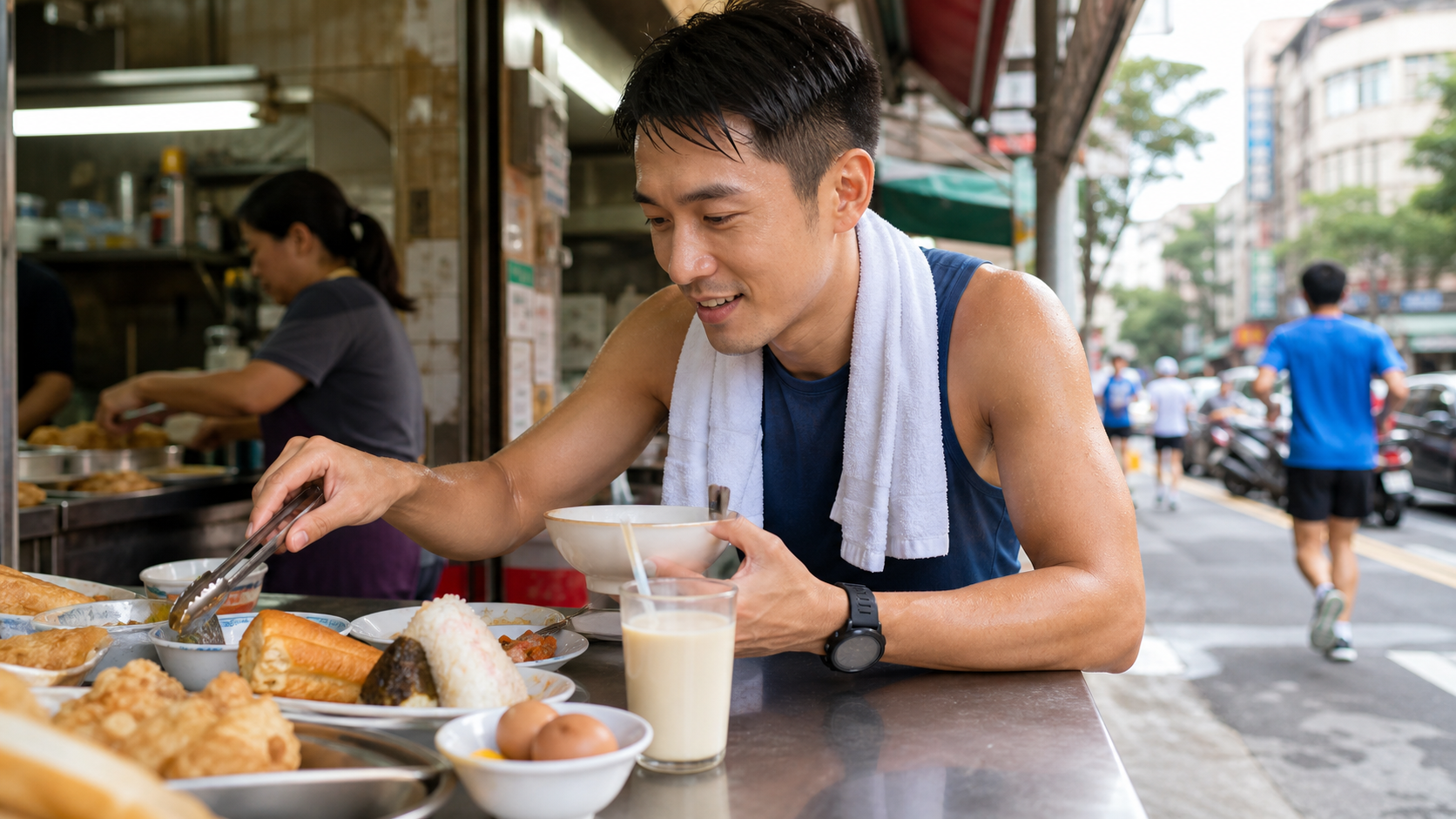 台灣跑者的飲食文化：路跑後的在地補給美食地圖