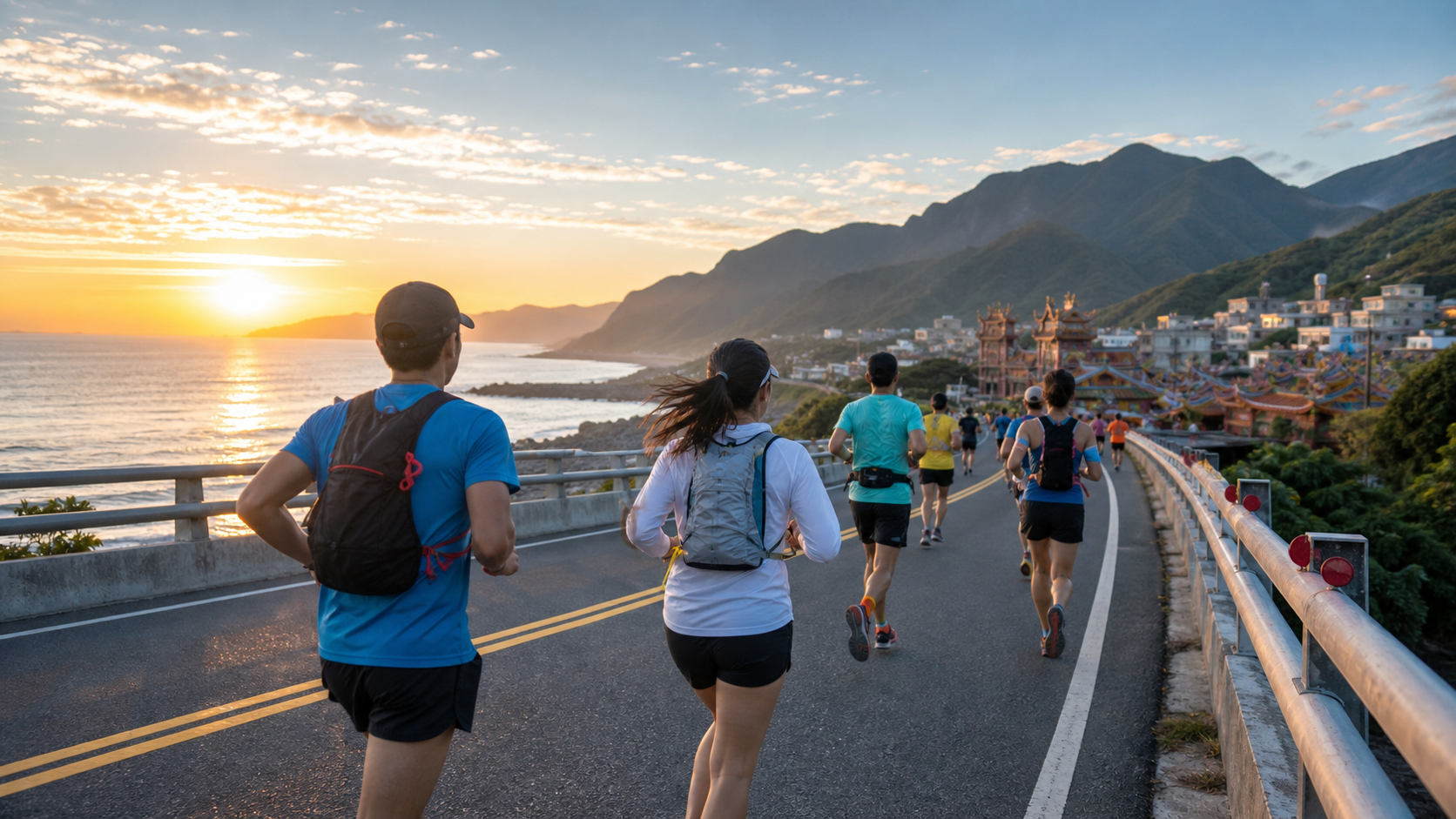 การท่องเที่ยววิ่งมาราธอน (Running Tourism): แผนที่มาราธอนทั่วทุกจังหวัดในไต้หวัน