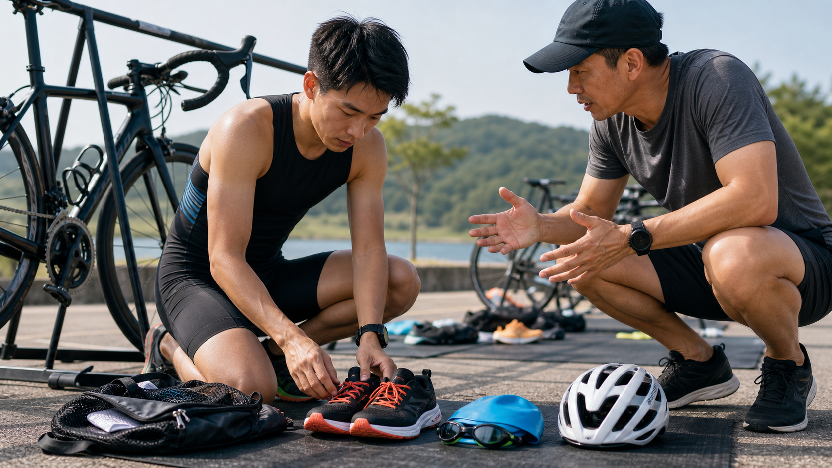 初鐵挑戰指南：51.5K 標鐵轉換與戰術規畫的年度訓練指南 (系列 306)