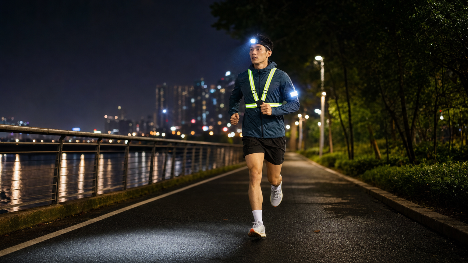 夜跑安全裝備完全指南:反光配件、頭燈選擇與可見度提升策略